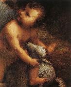LEONARDO da Vinci The Virgin and Child with St Anne oil painting